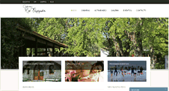 Desktop Screenshot of cabaniasrioquequen.com